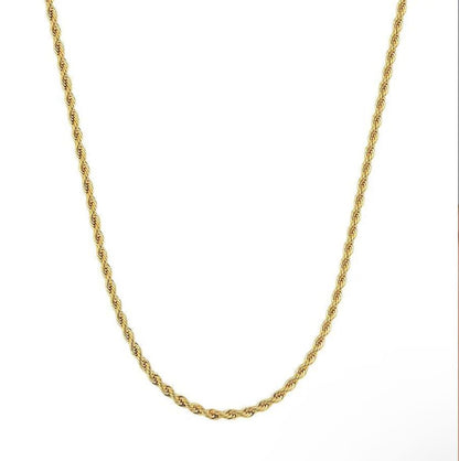 CORRENTE MASCULINA CORDÃO BAIANO (AÇO INOX) 2.5MM/70CM