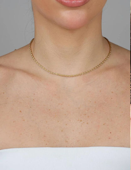 CORRENTE MASCULINA CORDÃO BAIANO (AÇO INOX) 2.5MM/70CM