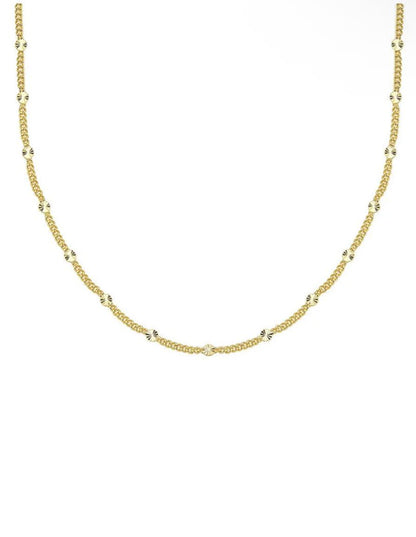 CHOKER DE PLAQUINHA 45CM+5CM