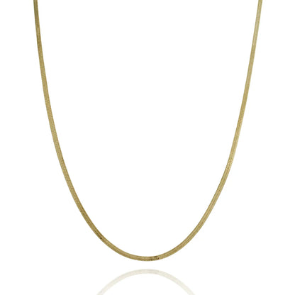 CHOKER MALHA LAMINADA (2,5MM)