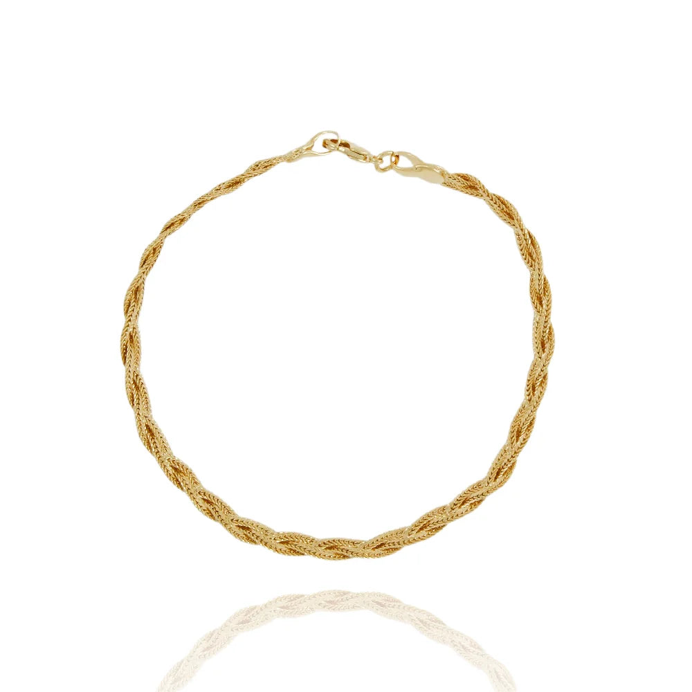PULSEIRA TRÊS FIOS TRANÇADA