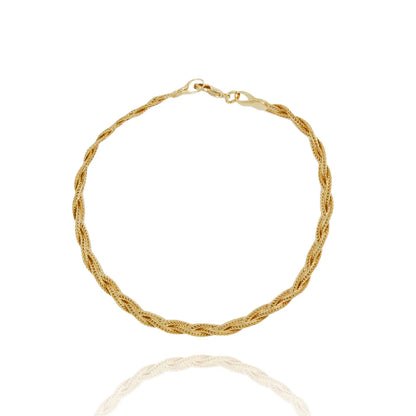 PULSEIRA TRÊS FIOS TRANÇADA