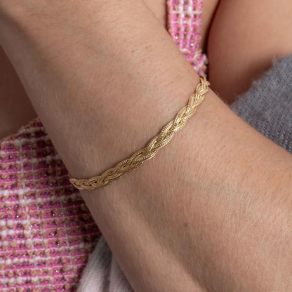 PULSEIRA TRÊS FIOS TRANÇADA